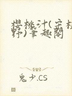 樱桃汁(宋枝江野)笔趣阁