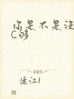 你是不是没有被C够