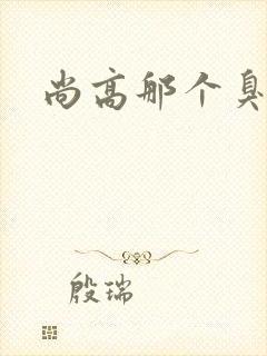 尚高那个臭小子