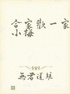 合家欢一家亲黄小梅