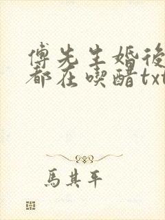 傅先生婚后每天都在吃醋txt