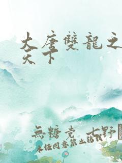 大唐双龙之无敌天下