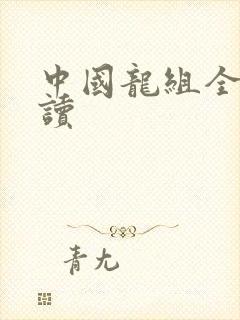 中国龙组全文阅读