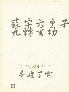 苏宇六皇子签到九转玄功