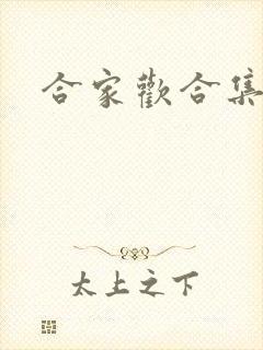 合家欢合集