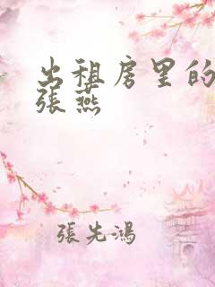 出租房里的交互张燕