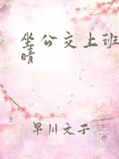 坐公交上班的苏晴