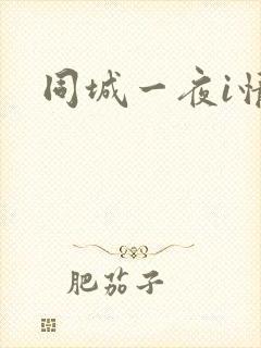 同城一夜i情