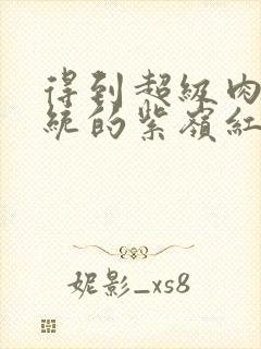 得到超级肉禽系统的紫岭红山