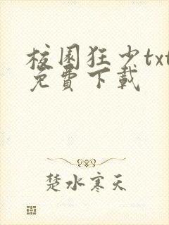 校园狂少txt免费下载