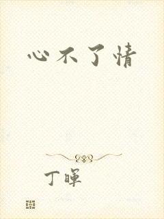心不了情