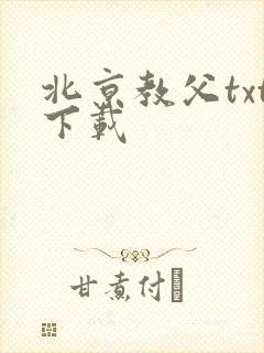 北京教父txt下载