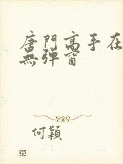 唐门高手在异世无弹窗