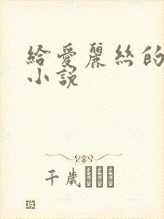 给爱丽丝的奇迹小说