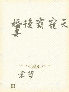 婚后霸宠天价小妻