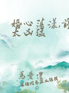 婚心荡漾,前夫太凶猛