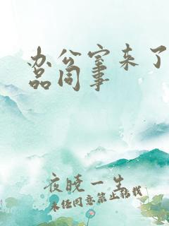 办公室来了个极品同事