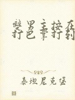 双男主按在怀里打巴掌打到哭