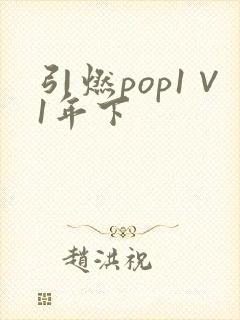 引燃pop1∨1年下