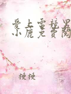 爱上电竞男神林小鹿免费阅读