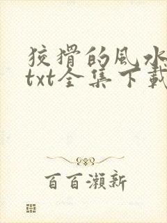 狡猾的风水相师txt全集下载