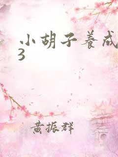 小胡子养成计划3