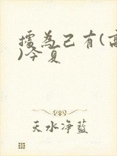 据为己有(高干)今夏