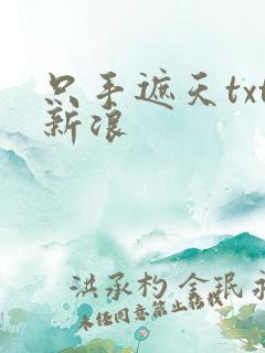 只手遮天txt新浪