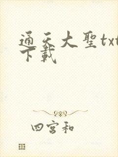 通天大圣txt下载