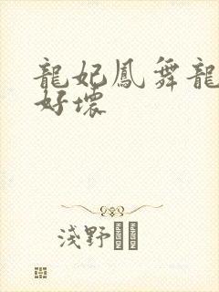 龙妃凤舞龙王你好坏