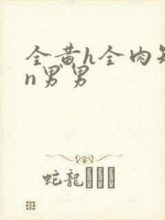 全黄h全肉短篇n男男