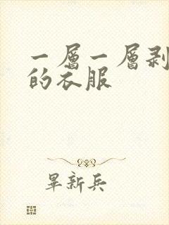 一层一层剥开我的衣服