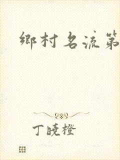 乡村名流第二部