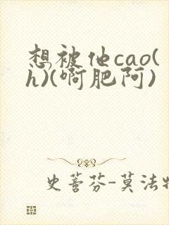 想被他cao(h)(啊肥阿)