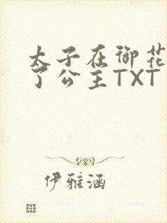 太子在御花园要了公主TXT
