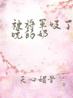 被将军吸了一整晚的奶