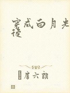 穿成白月光替身后