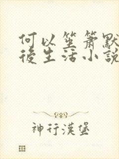 何以笙箫默之婚后生活小说