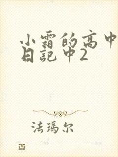 小霜的高中成长日记中2