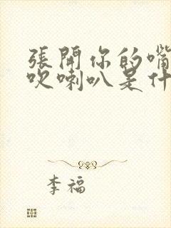 张开你的嘴给我吹喇叭是什么歌