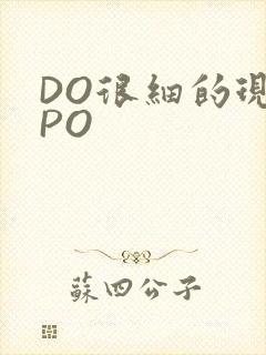 DO很细的现言PO