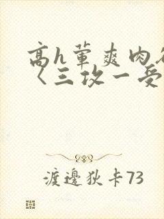 高h荤爽肉欲文〈三攻一受〉视频