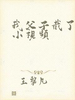 我父子截了一段小视频