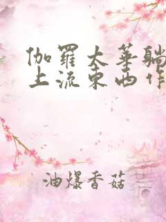 伽罗太华躺在床上流东西作业