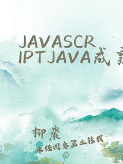 JAVASCRIPTJAVA成熟亲子