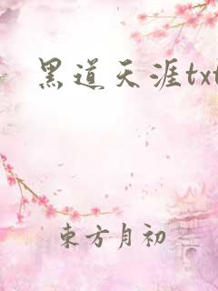 黑道天涯txt