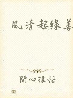 风清起缘善飘落