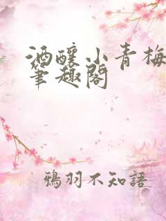 酒酿小青梅po笔趣阁