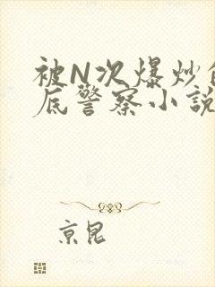 被N次爆炒的卧底警察小说