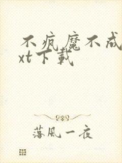 不疯魔不成活txt下载